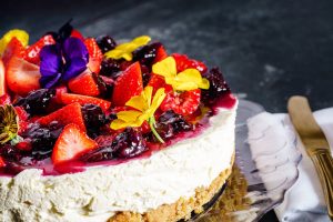 no bake masarpone fruit tart