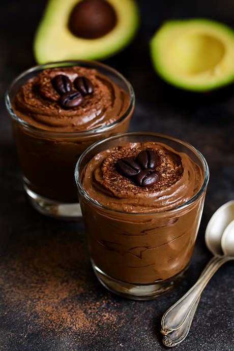 Avocado Mousse with Cocoa